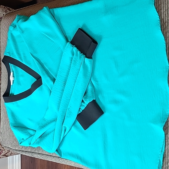 Calvin Klein V Neck Blouse - Picture 10 of 10